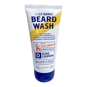 Best Damn Beard Wash Citrus Hefeweizen Duke Cannon 6 Oz/177 mL Clean Facial Hair